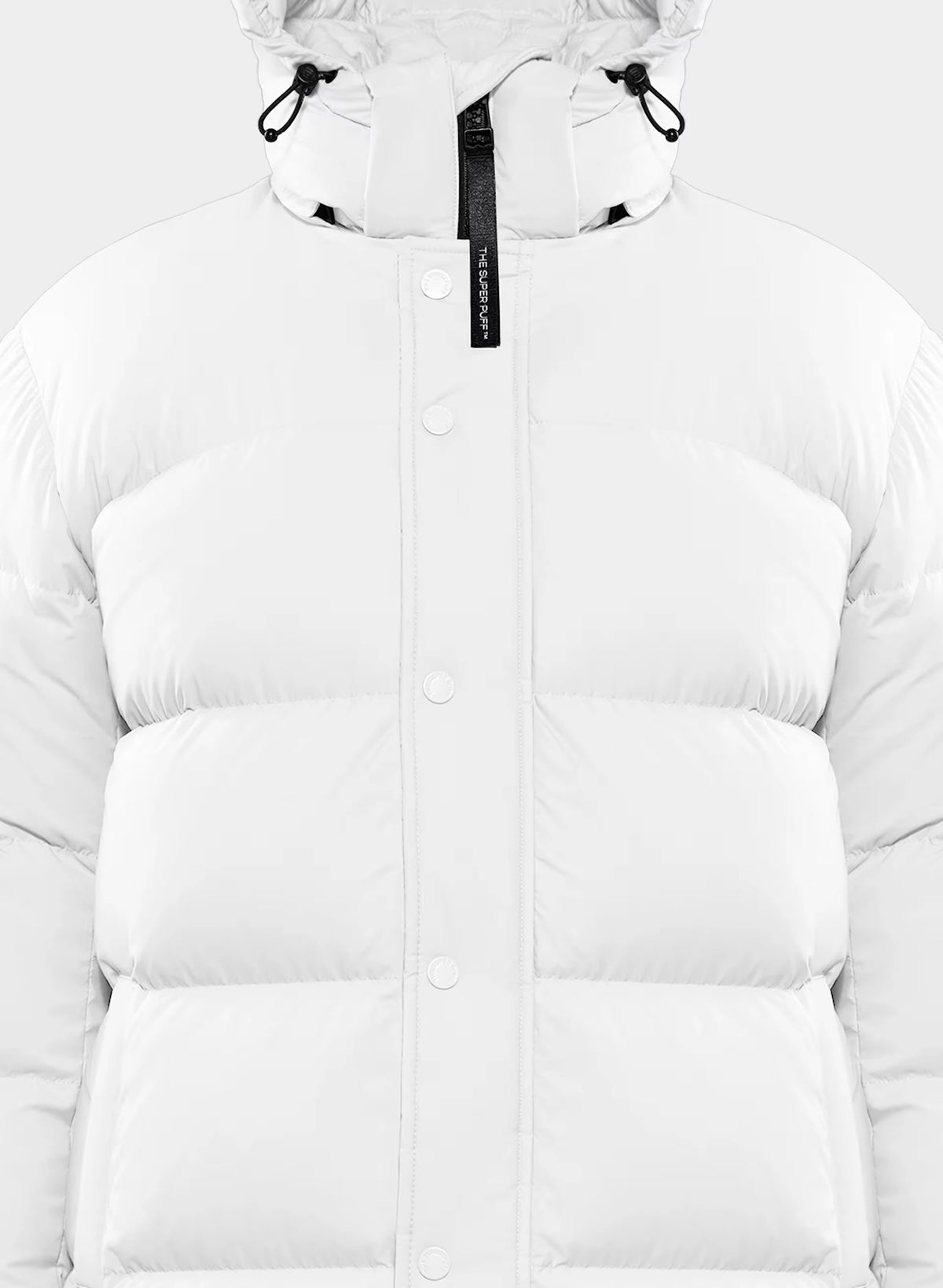 Long Down Puffer Jacket - Blue
