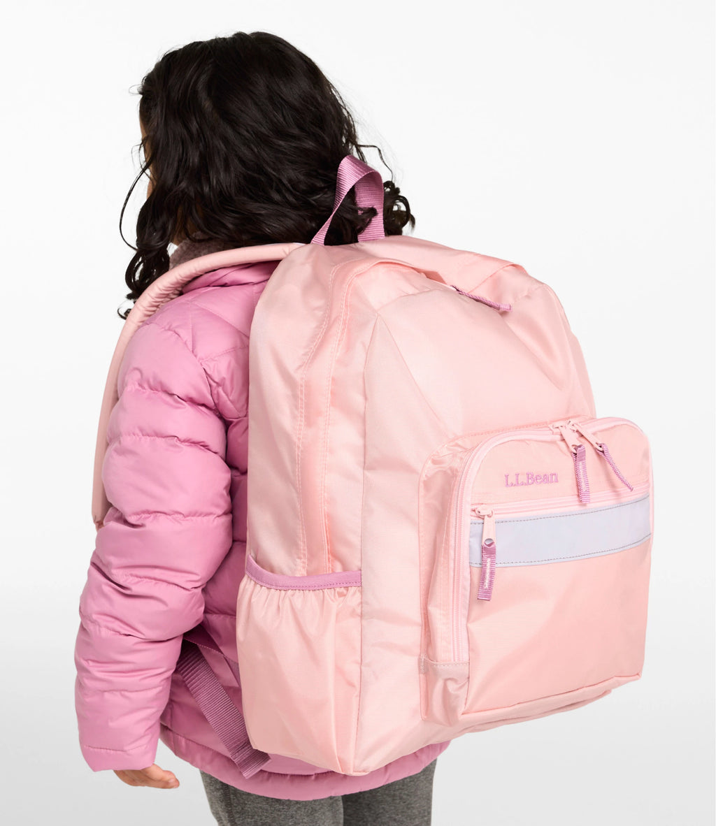 24L School Backpack - Red