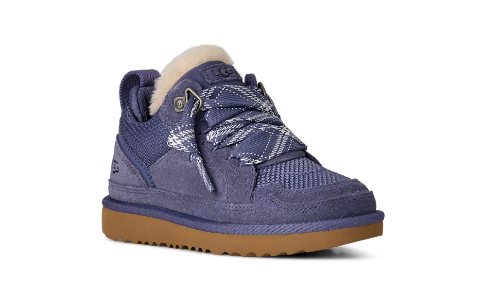 Kids' Suede Mesh Sneaker - Dusted Iris