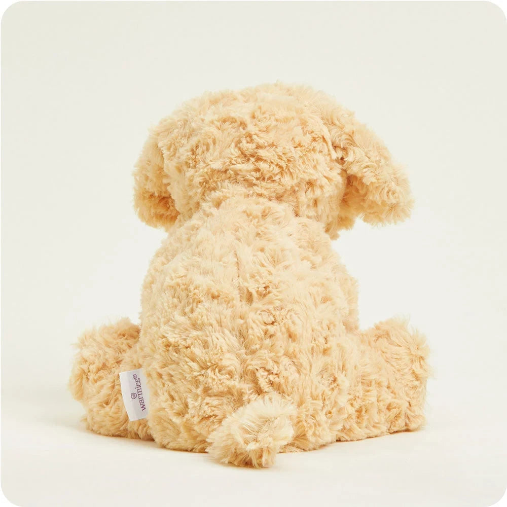 Microwavable Weighted Golden Dog Plush