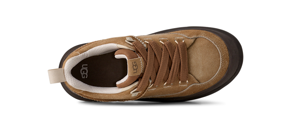 Men's Distressed Suede Sneaker - Chestnut
