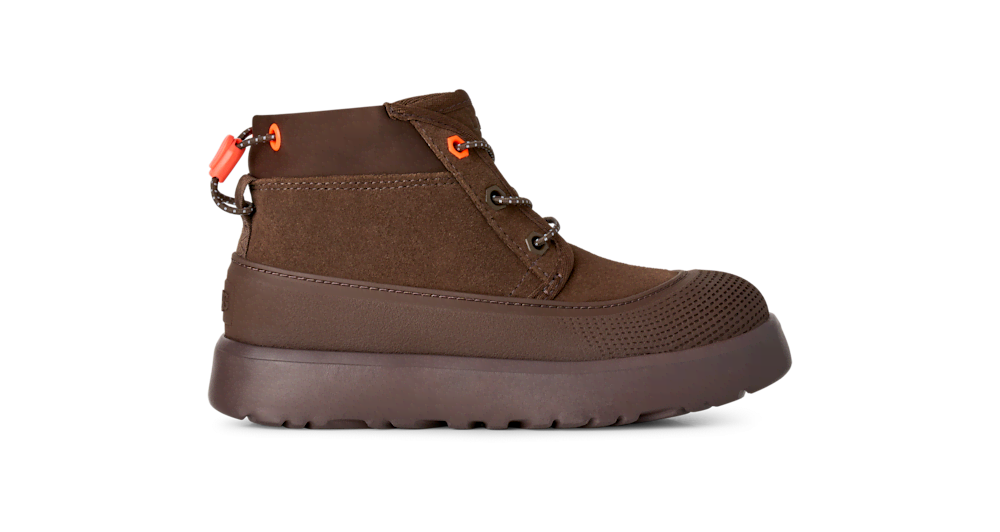 Kids' Waterproof Suede Chukka Boot - Cocoa