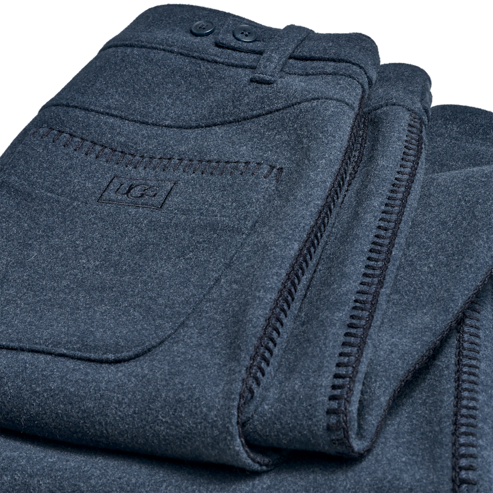 Women's Mid-Rise Barrel Pants - Black Heather