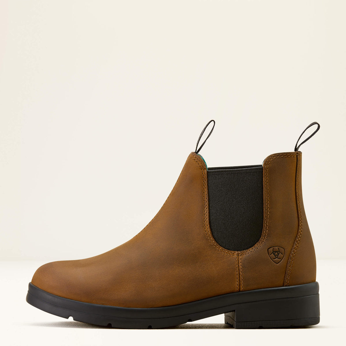 Kids' Leather Chelsea Boots - Black