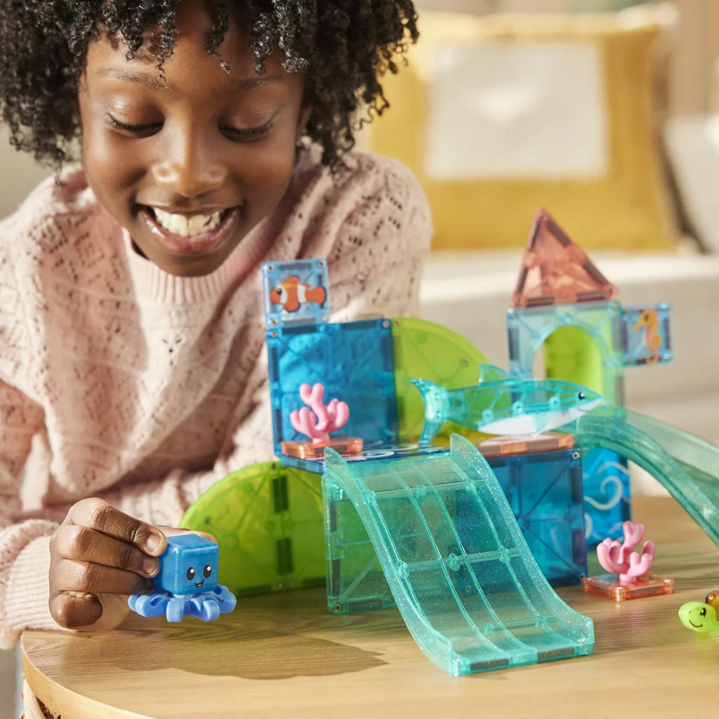 25-Piece Coral Reef Magnetic Building Set