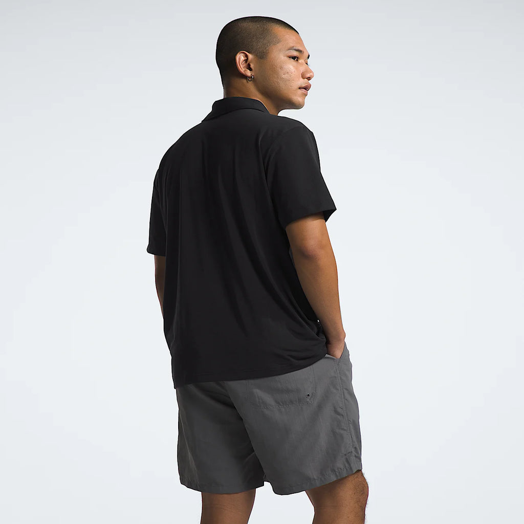 Men's Short-Sleeve Polo Shirt - Black