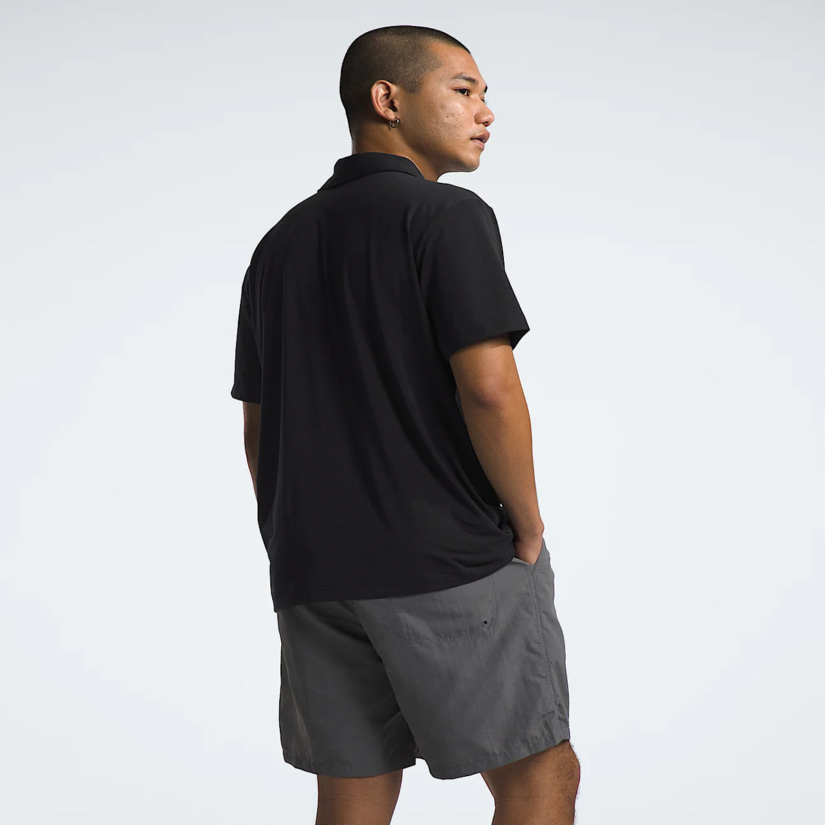 Men's Short-Sleeve Polo Shirt - Black