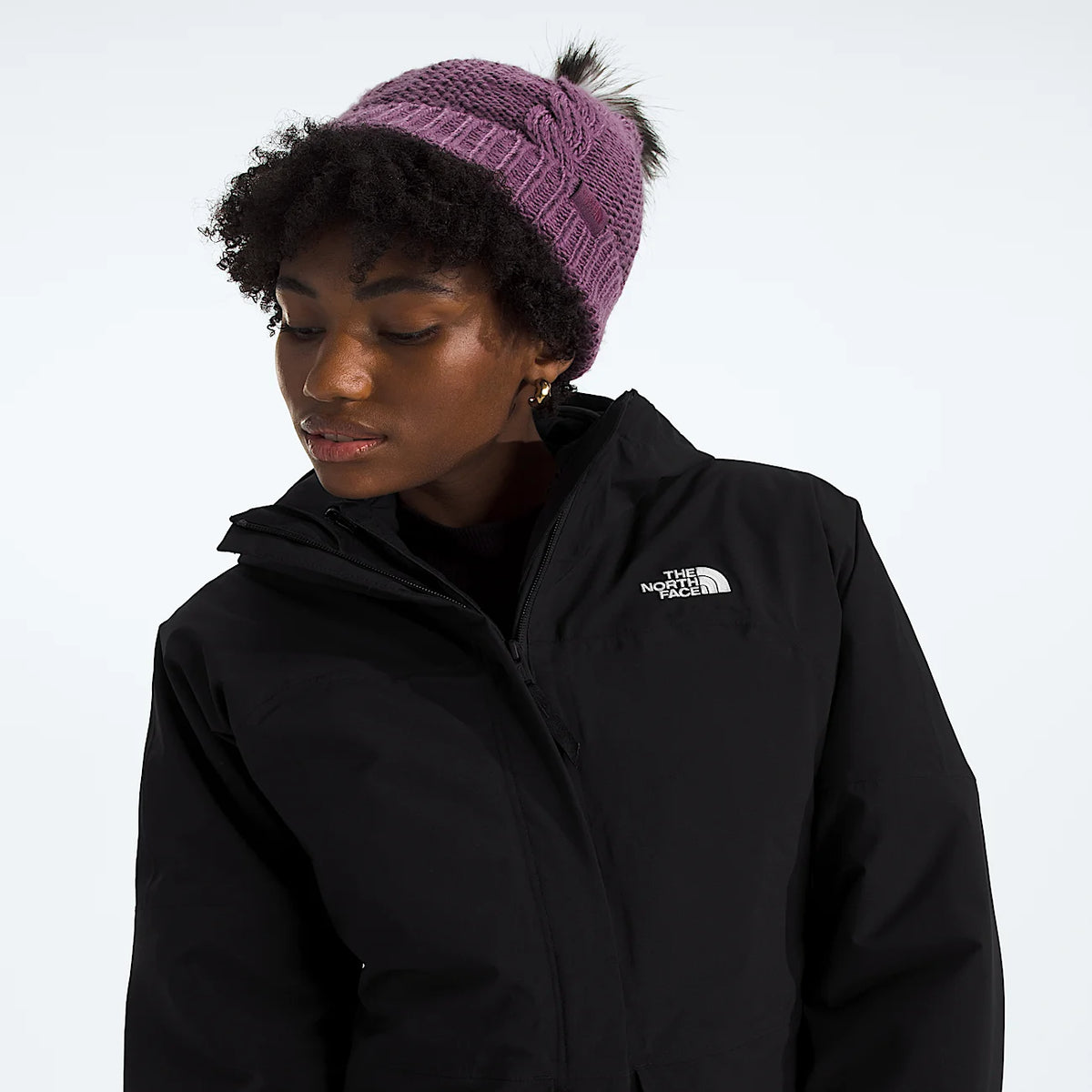 Women's 3-In-1 Hooded Parka - Black