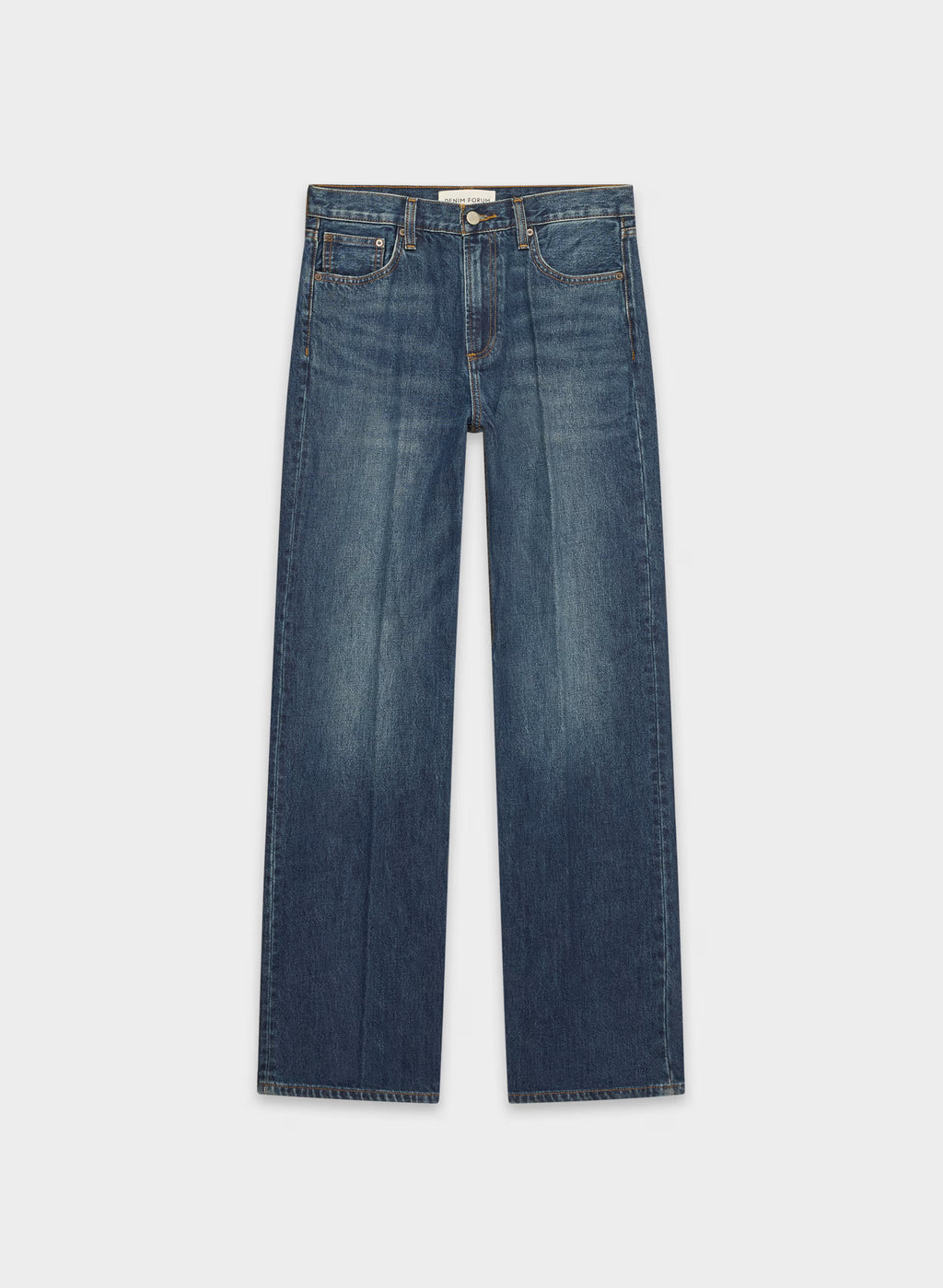 Low-Rise Baggy Jeans - Medium Indigo