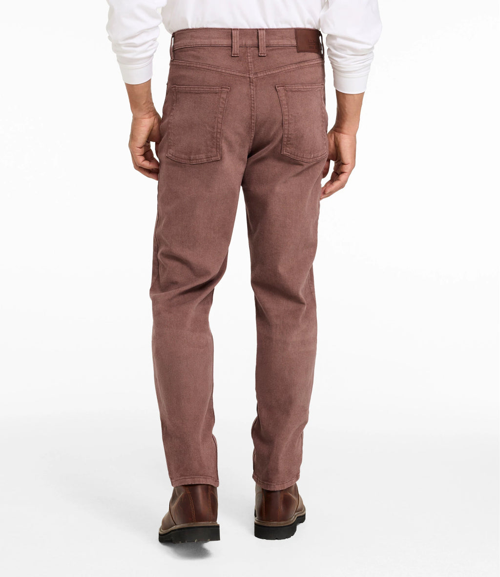 Men's Stretch Straight-Leg Jeans - Tan