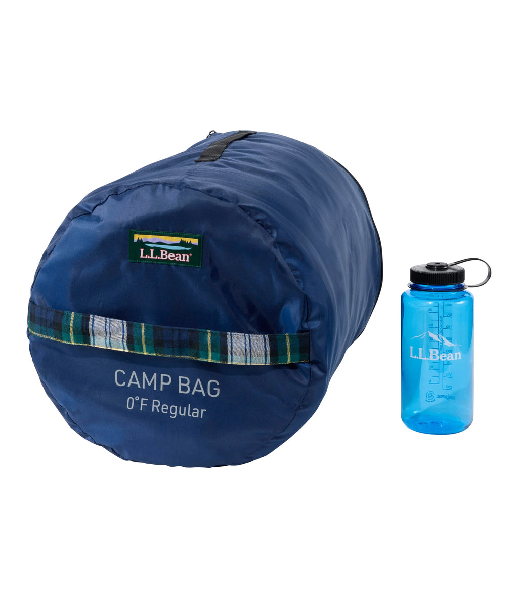 0 Degree Flannel-Lined Camping Sleeping Bag