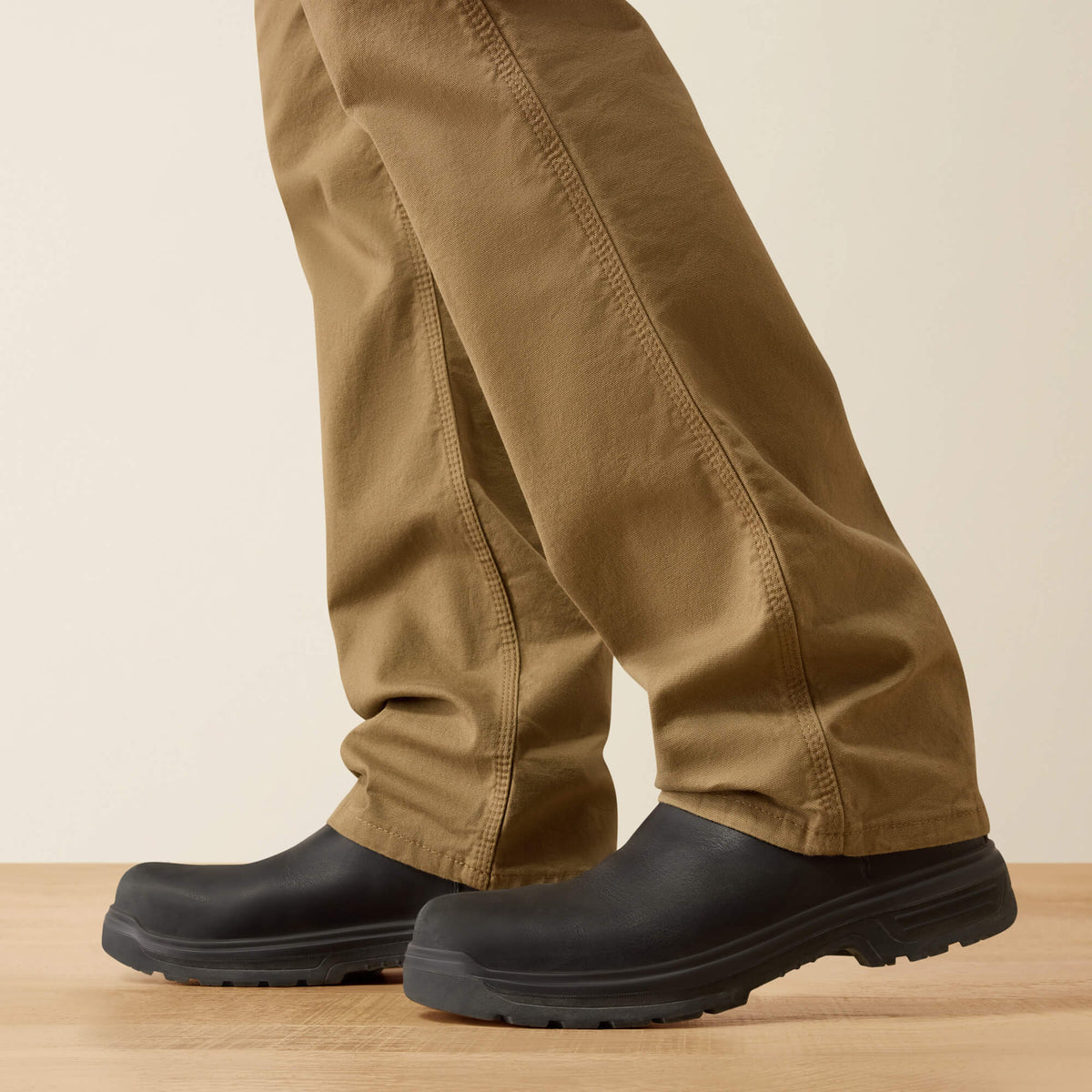 Men's Relaxed Stretch Canvas Work Pants - Khaki