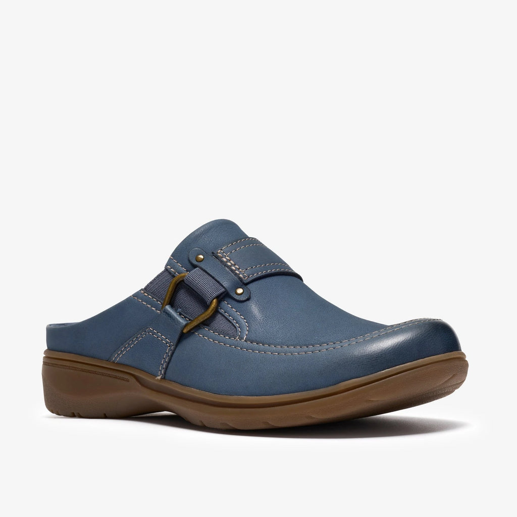Nubuck Slip-On Casual Shoe - Denim Blue