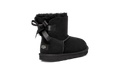 Kids' Mini Sheepskin Bow Boot - Brown