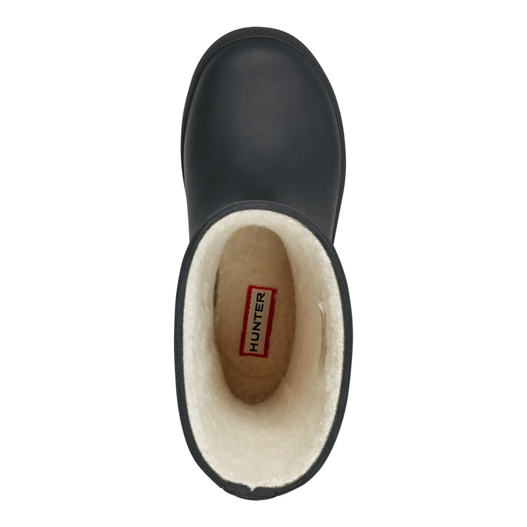 Kids' Insulated Rubber Rain Boots - Black
