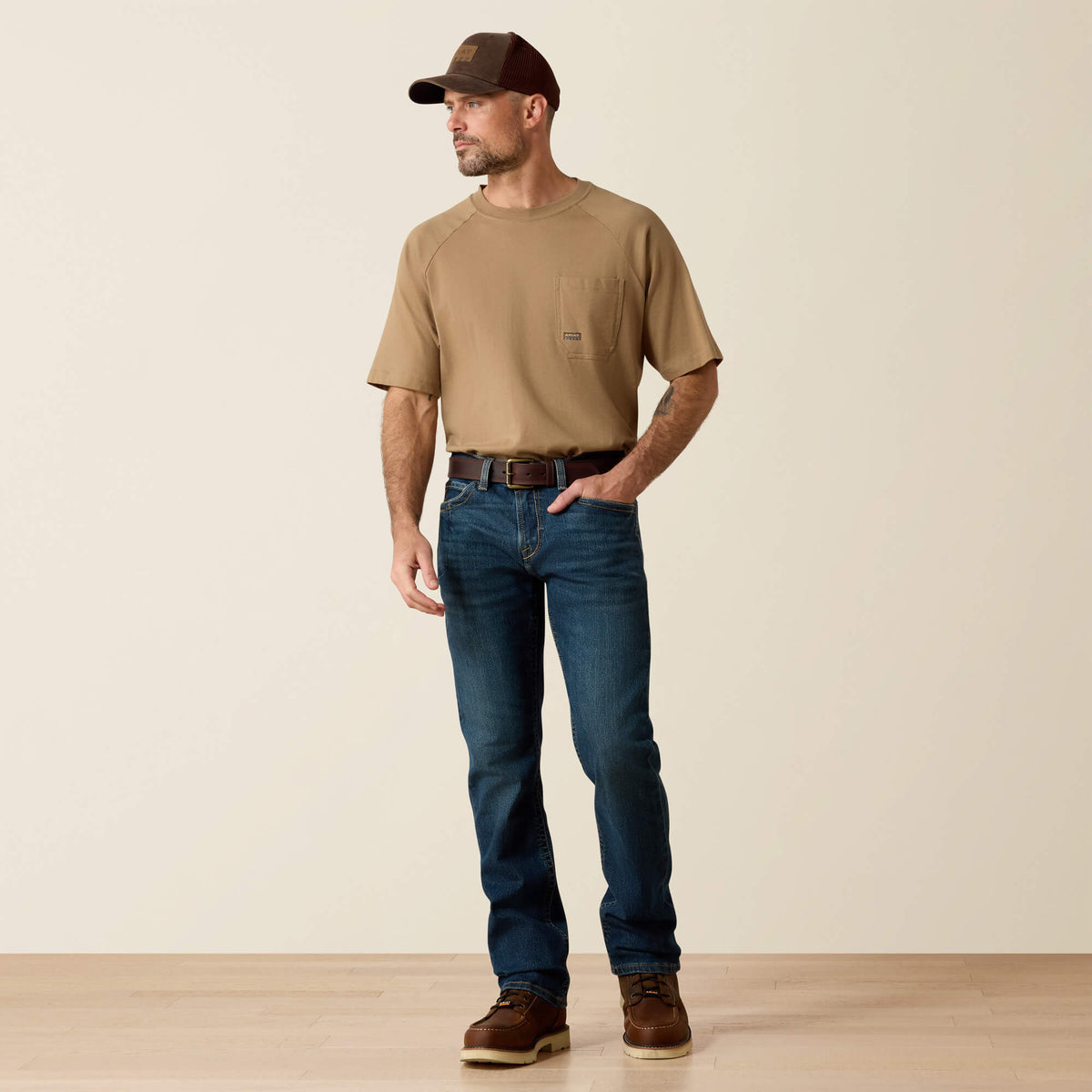 Men's Extra-Slim Stretch Work Jeans - Rico