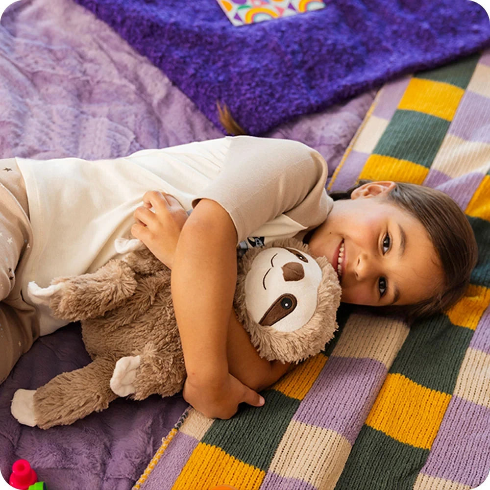Microwavable Weighted Sloth Plush