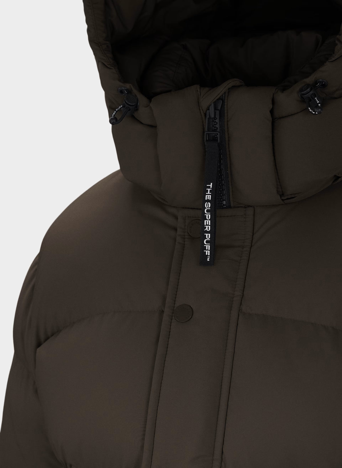 Long Down Puffer Jacket - Blue
