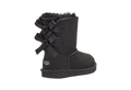 Kids' Sheepskin Bow Boot - Brown