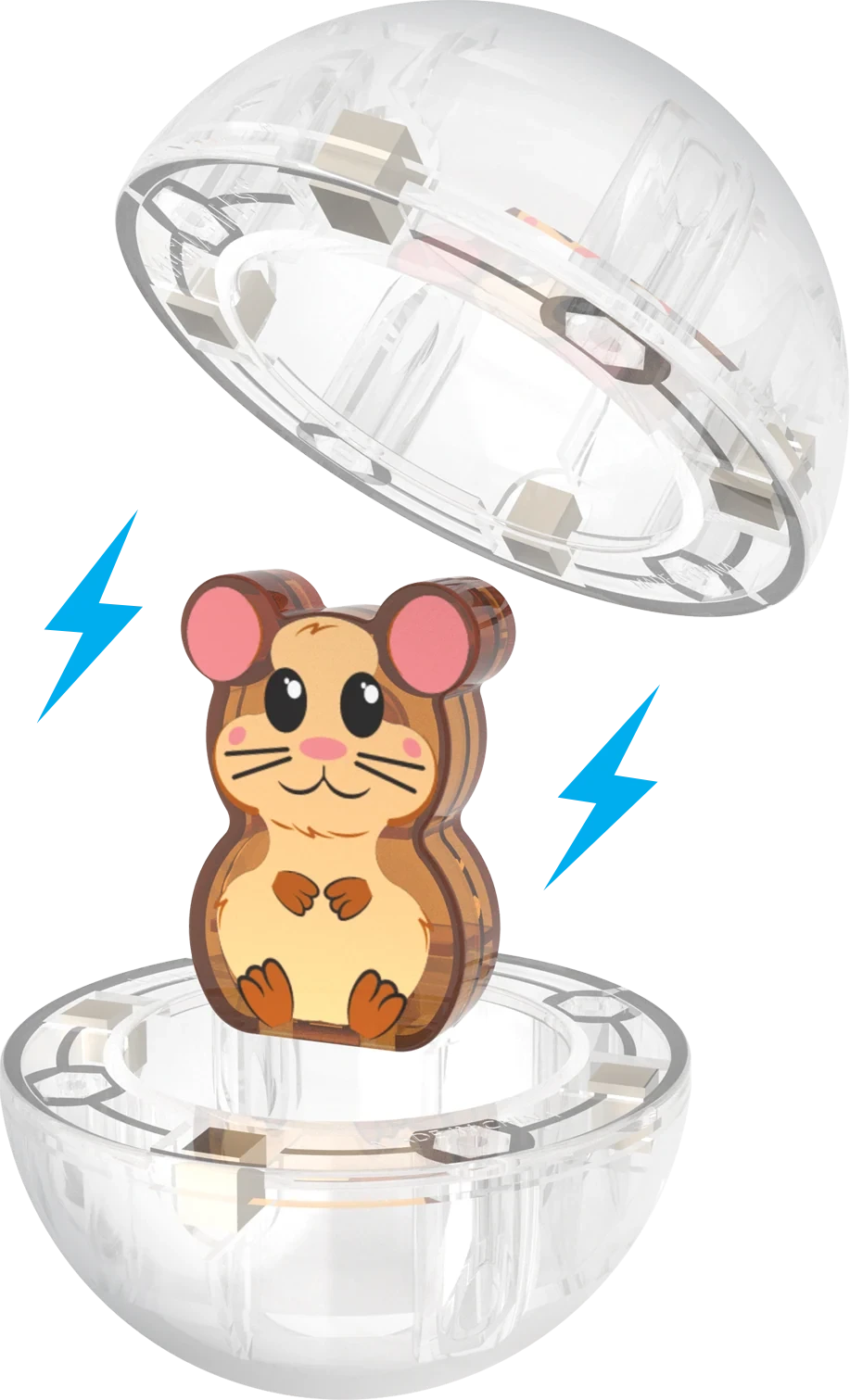 Magnetic Hamster Ball Building Set - 13 Pieces