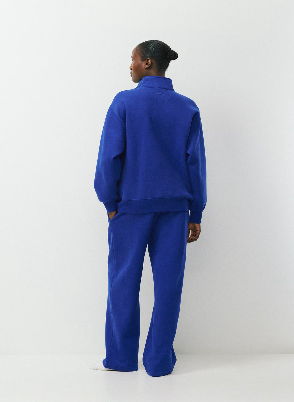 Straight-Leg Fleece Sweatpants - Yellow