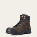 Men's Waterproof Steel Toe Work Boots - Brown