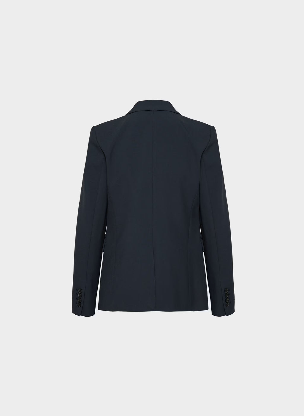 Single-Breasted Stretch Blazer - Check