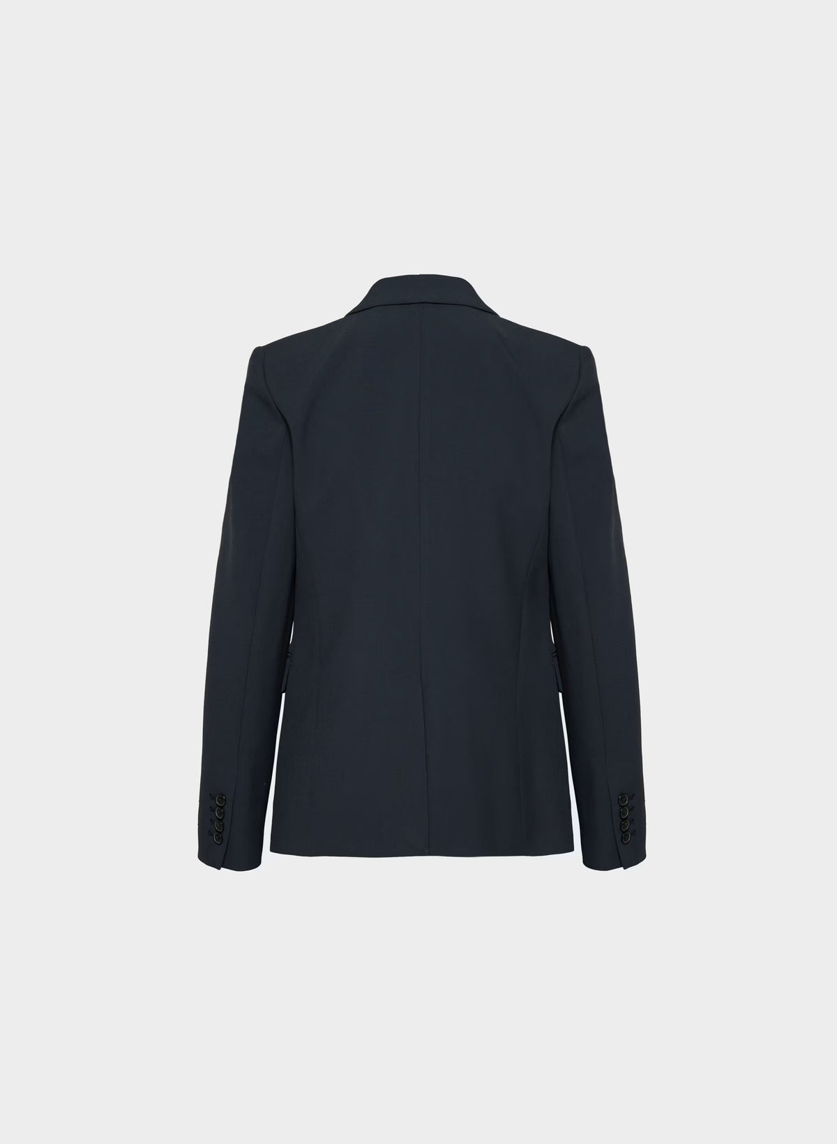 Single-Breasted Stretch Blazer - Check