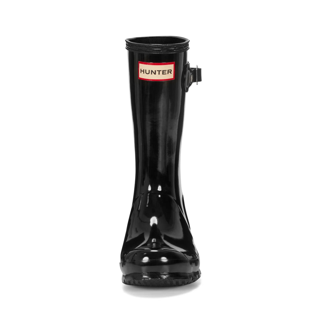 Kids' Glossy Rain Boots - Black