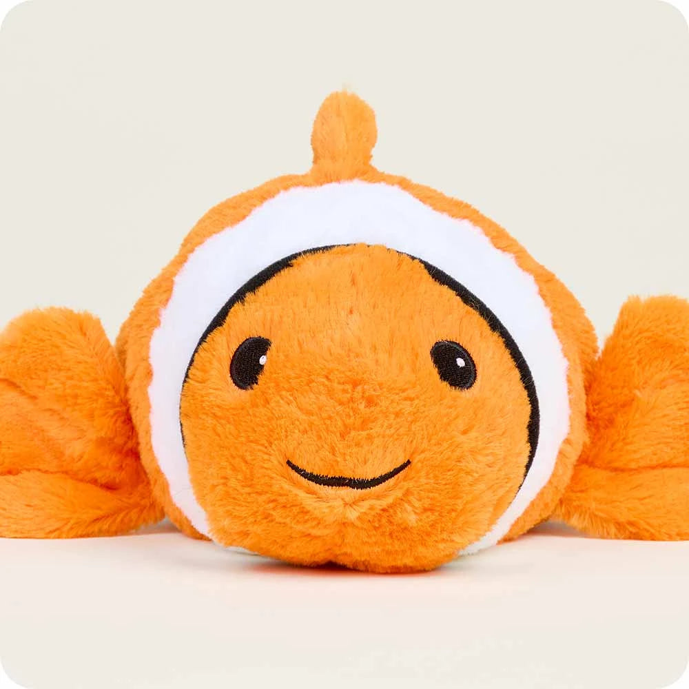 Weighted Heatable Clownfish Plush