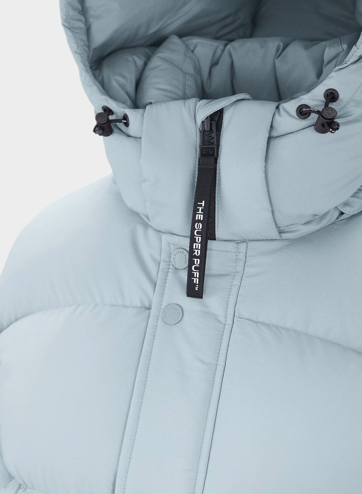 Short Down Puffer Jacket - Blue