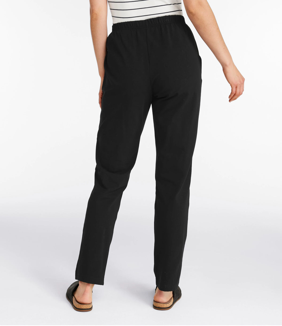 Women's High-Rise Stretch Tapered Pants - Taupe