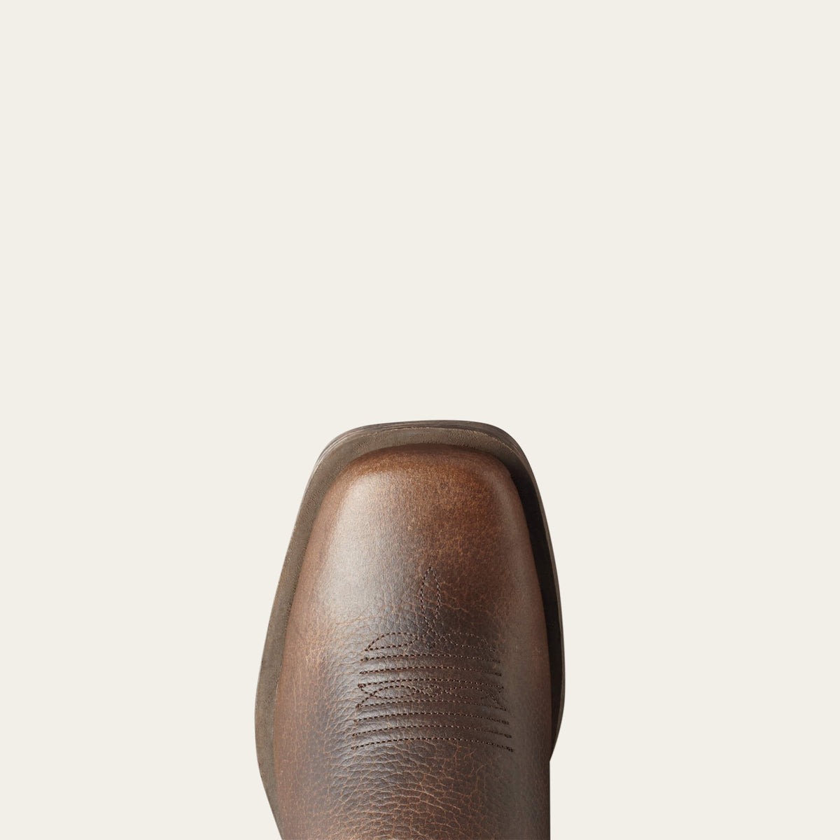 Kids' Leather Western Boot - Earth
