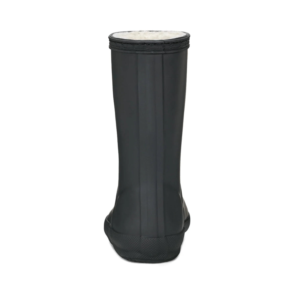 Kids' Insulated Rubber Rain Boots - Black