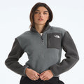 Women's Quarter-Zip Fleece Pullover - Gray