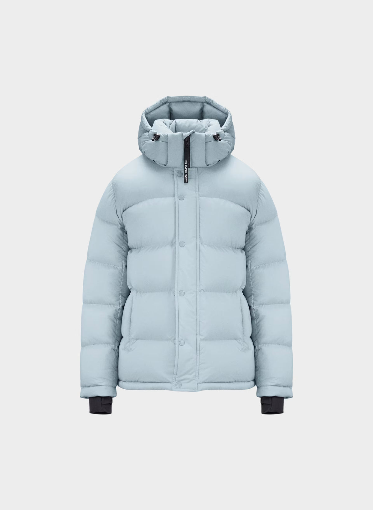 Long Down Puffer Jacket - Blue