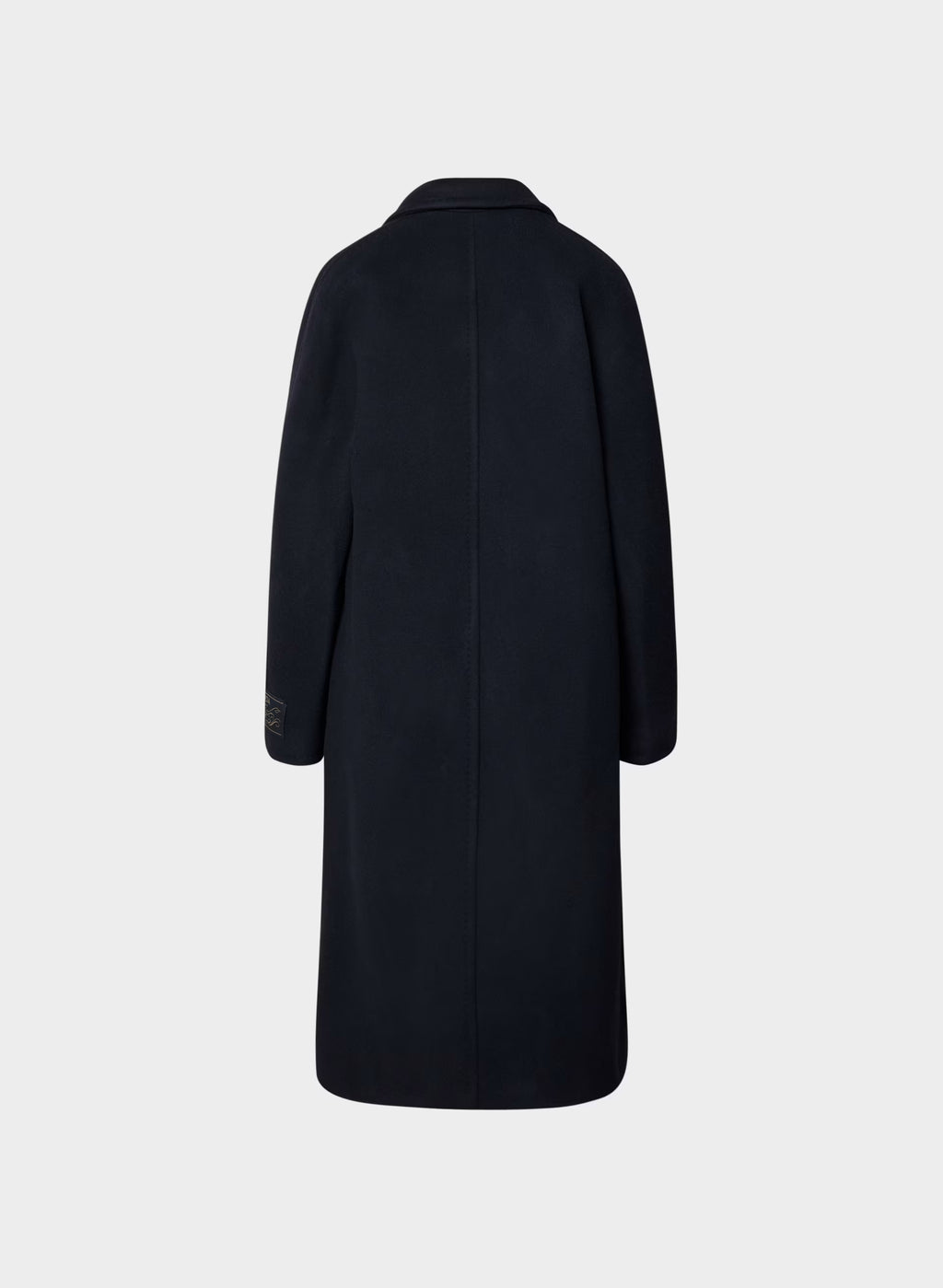 Double-Breasted Wool Cashmere Coat - Herringbone