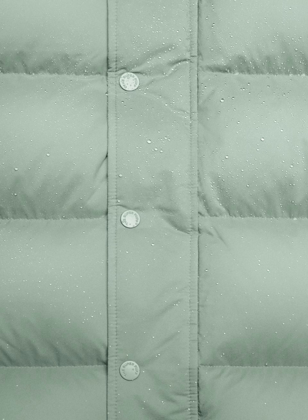 Short Down Puffer Jacket - Blue