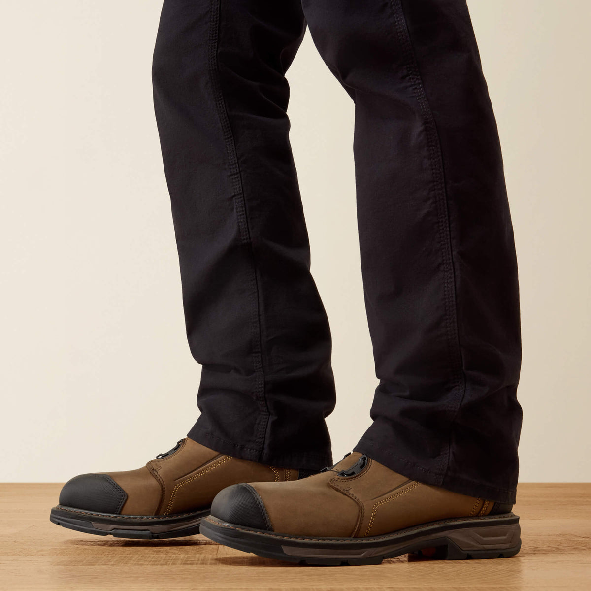 Men's Relaxed Stretch Canvas Work Pants - Khaki