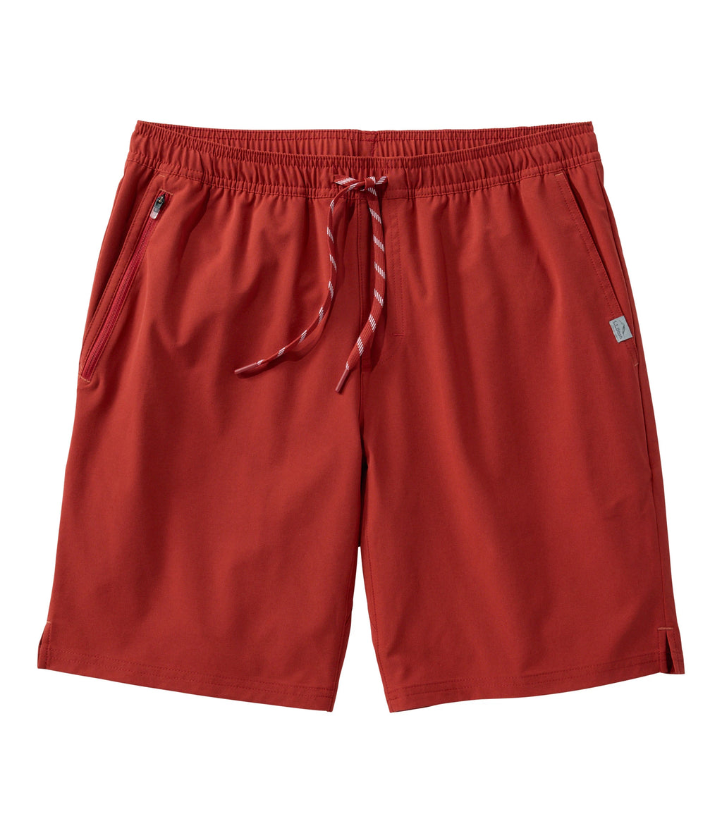 Men's 9-Inch Quick-Dry Active Shorts - Red