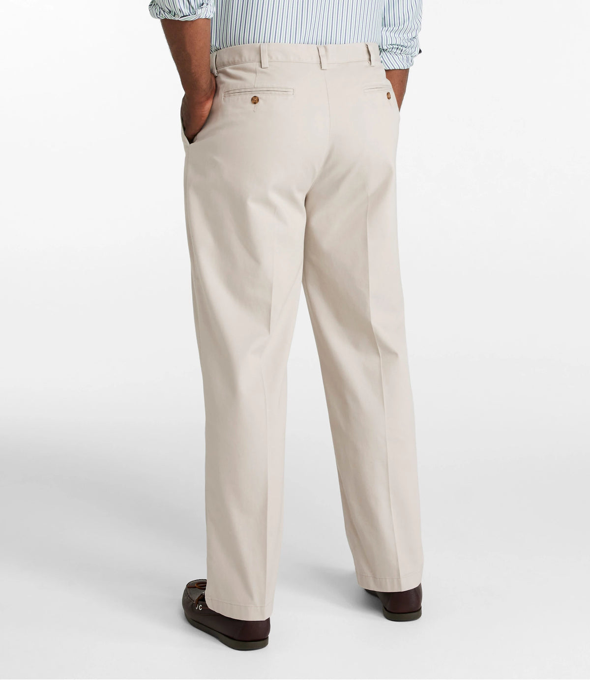 Men's Wrinkle-Resistant Cotton Chino Pants - Khaki