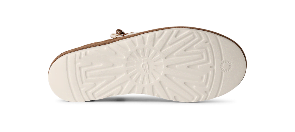 Men's Mixed Material Low Top Sneaker - Chestnut