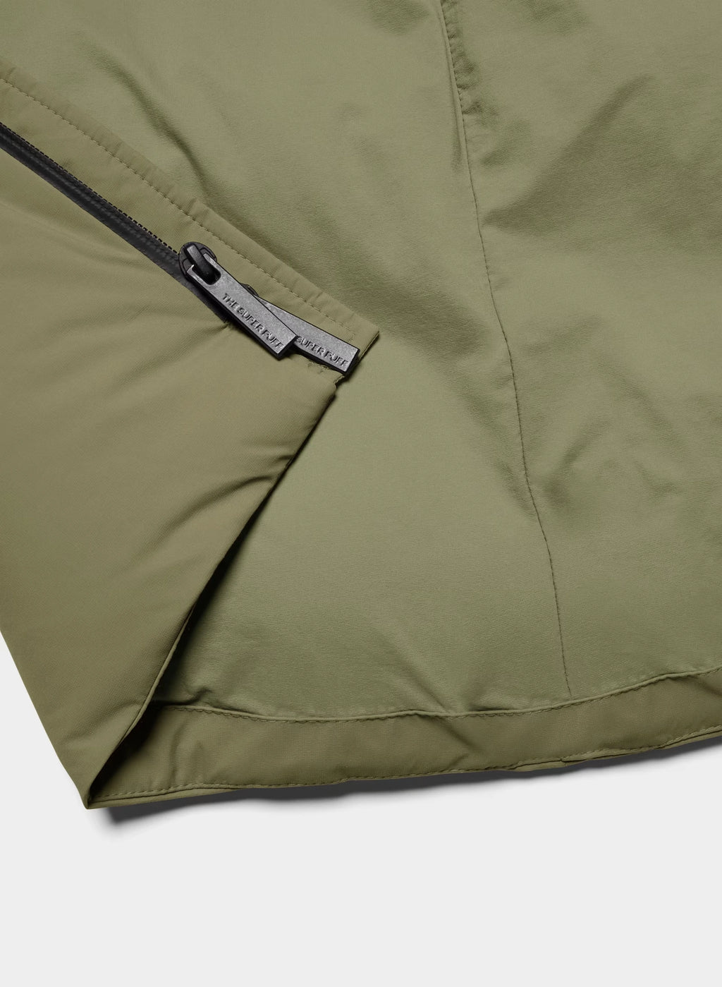 Waterproof Long Down Puffer Coat - Gray