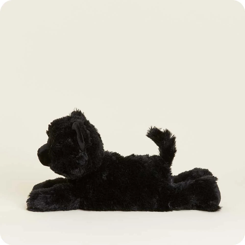 Microwavable Weighted Black Cat Plush