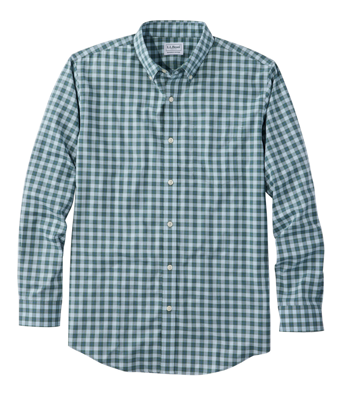 Men's Wrinkle-Resistant Check Shirt - Blue