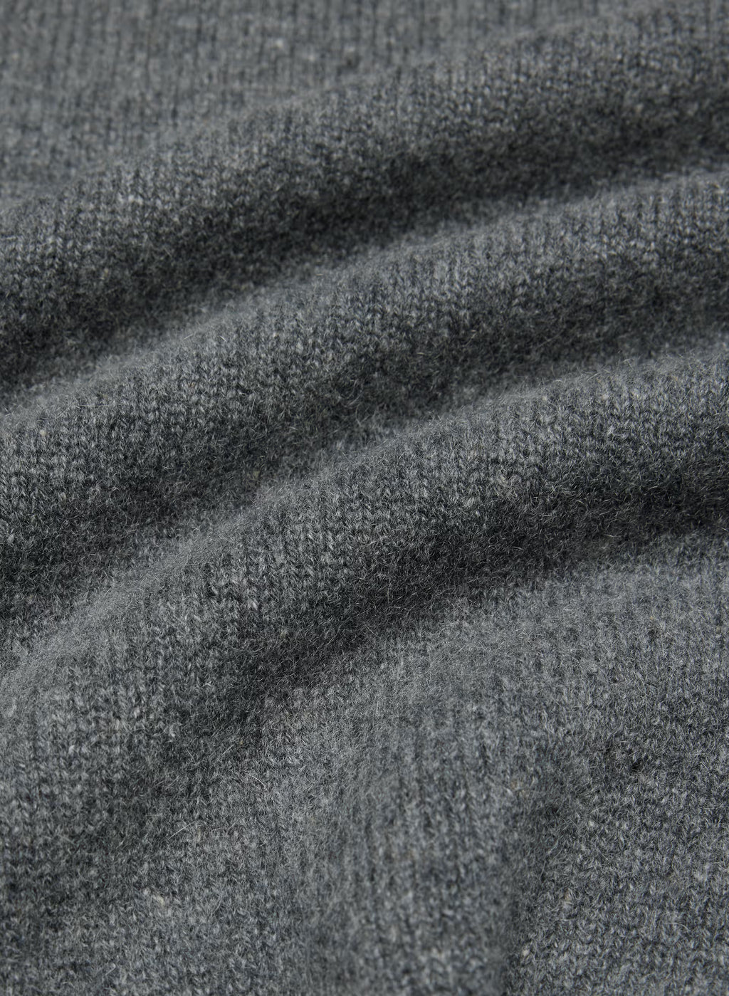 Cashmere Boatneck Sweater - Heather Gray