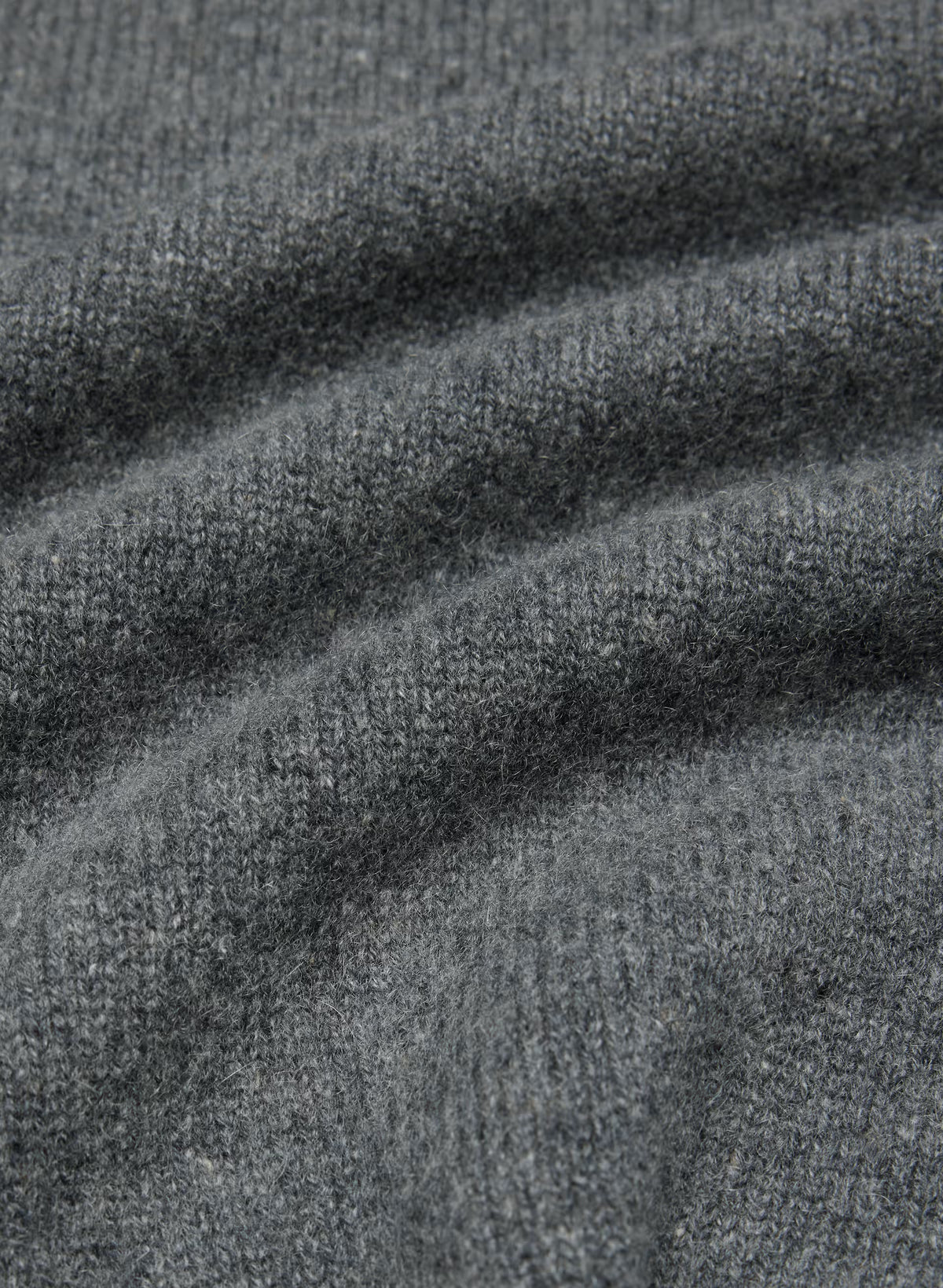 Cashmere Boatneck Sweater - Heather Gray