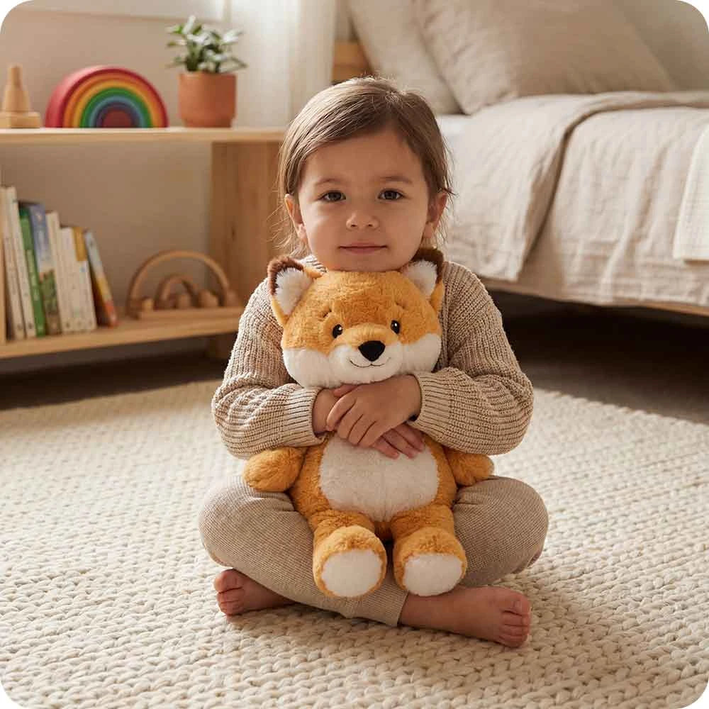 Microwavable Weighted Fox Plush