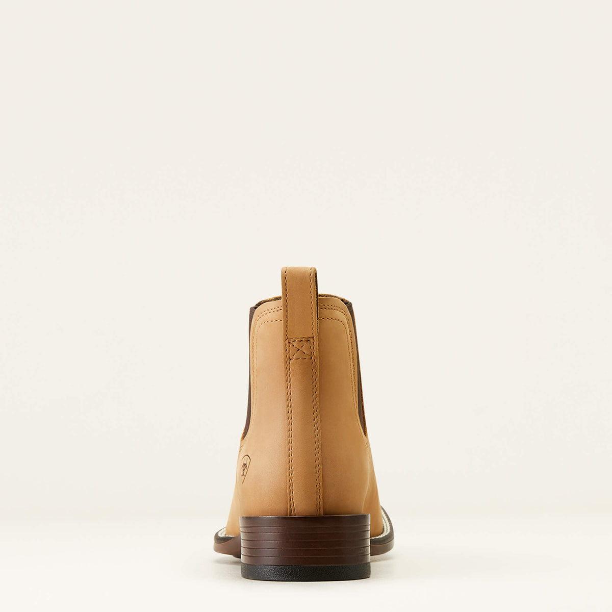 Men's Suede Wide Square Toe Chelsea Boots - Navy