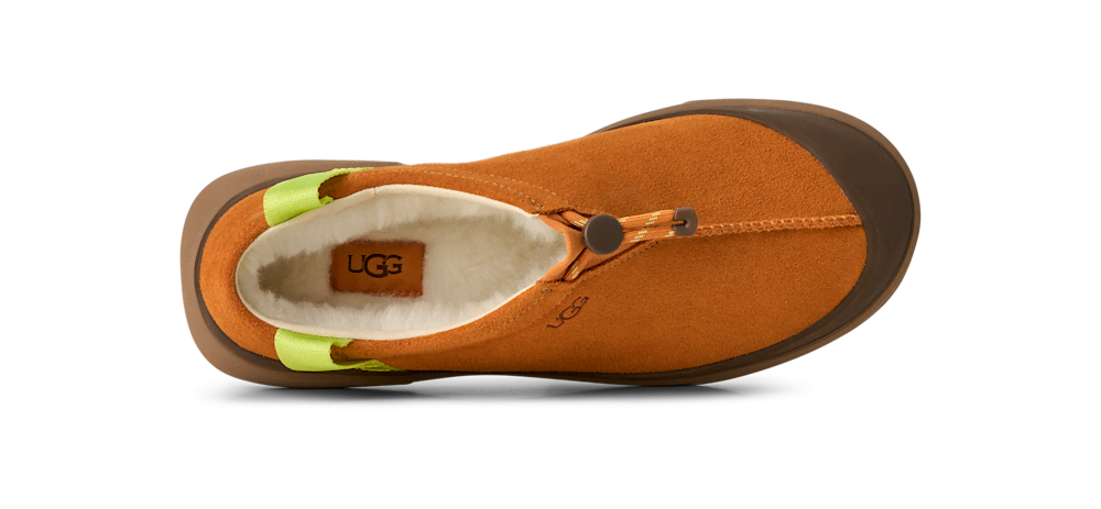 Men's Waterproof Suede Toggle Clog - Black